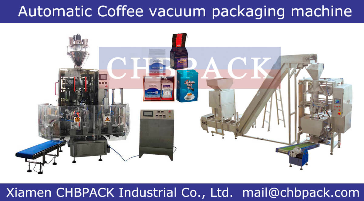 coffee vacuum packaging machine & filling machine, Automatic coffee